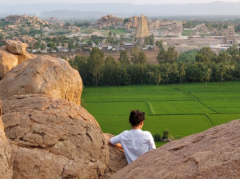 Photo of Sunset point, Hampi, Anjanhalli, Karnataka, India by Lalitha Chinmayee