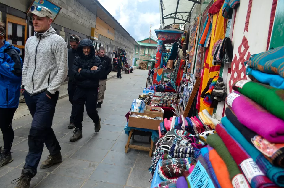 Photo of Namche Bazaar, Namche Marg, Namche, Nepal by Alok Nanda