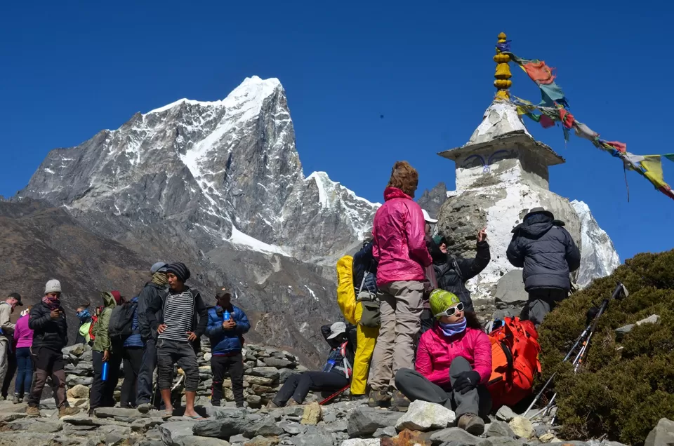 Photo of Dingboche Stupa, Dingboche - Chhukhung Path, Dingboche, Nepal by Alok Nanda
