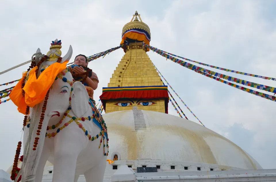 Photo of Bouddhanath Temple, Kathmandu, Nepal by Alok Nanda