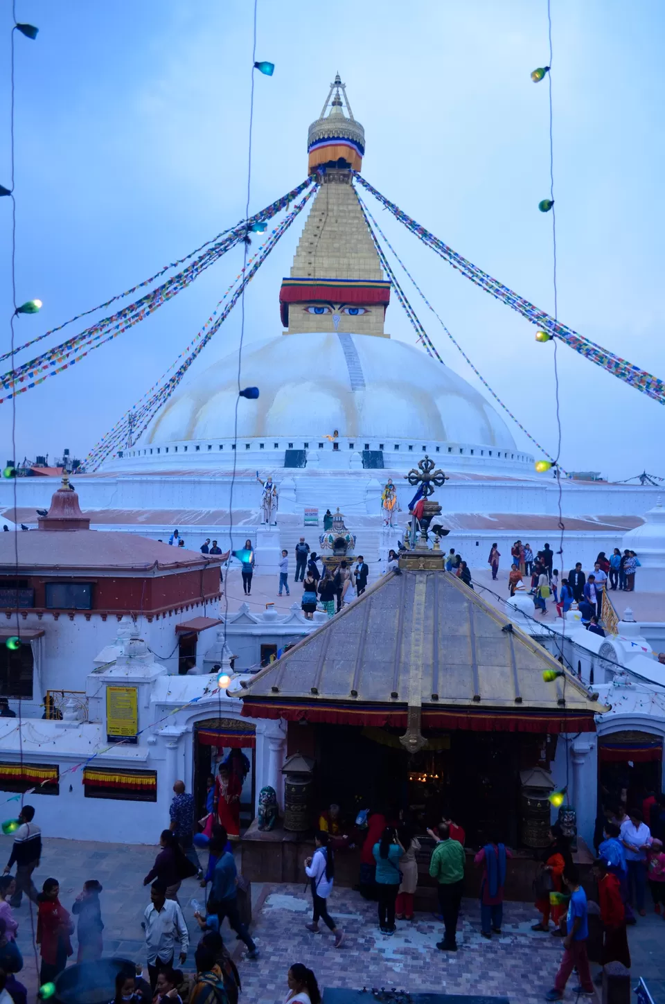 Photo of Bouddhanath Temple, Kathmandu, Nepal by Alok Nanda