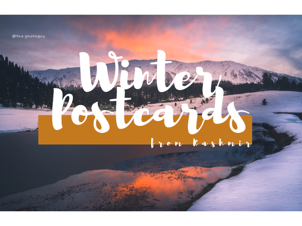 Photo of Winter Postcards from Kashmir! #bestof2018 by Rajarshi Mitra