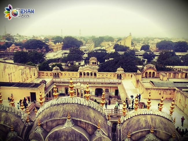 Photo of Hawa Mahal, Hawa Mahal Road, Badi Choupad, Pink City, Jaipur, Rajasthan, India by Tajvinder Singh