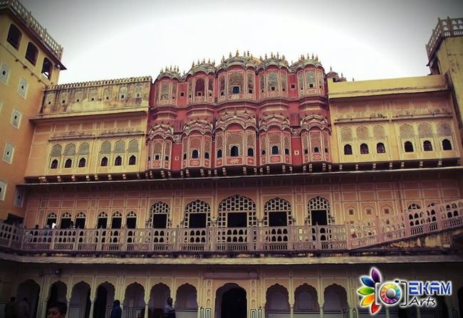 Photo of Hawa Mahal, Hawa Mahal Road, Badi Choupad, Pink City, Jaipur, Rajasthan, India by Tajvinder Singh