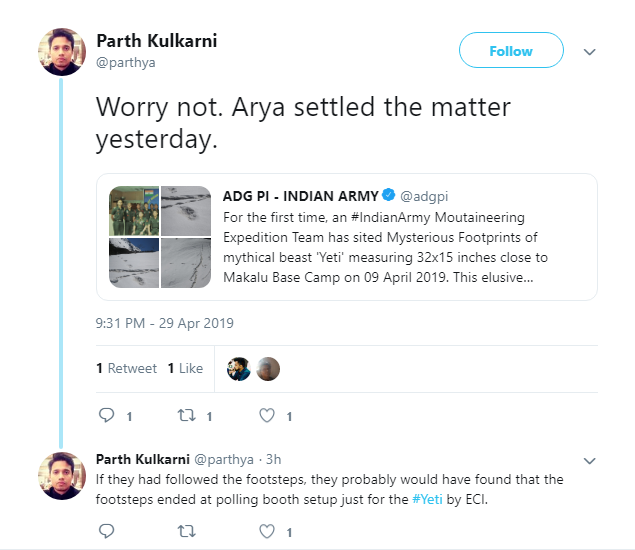 Photo of Is There a Mysterious Snow Man in the Himalayas? Indian Army Says Yes! 2/5 by Neeti Chopra