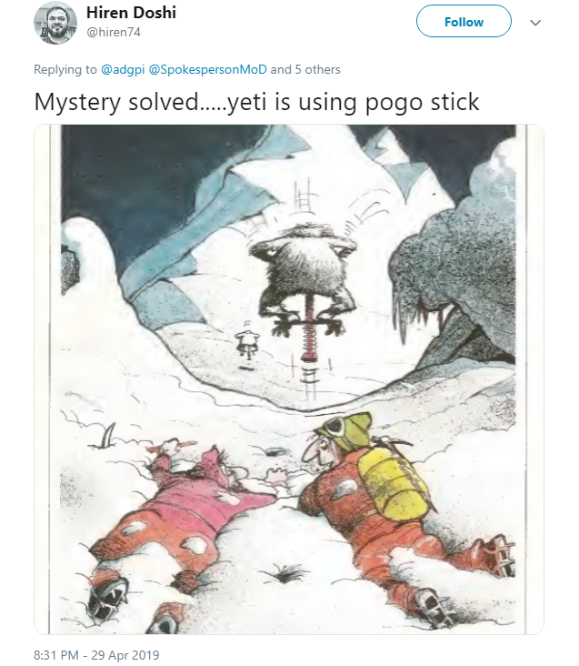 Photo of Is There a Mysterious Snow Man in the Himalayas? Indian Army Says Yes! 4/5 by Neeti Chopra