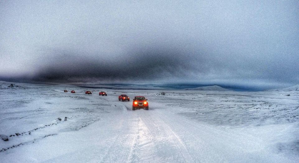 Photo of Snow Drive in Iceland 6/7 by Tushar Agarwal