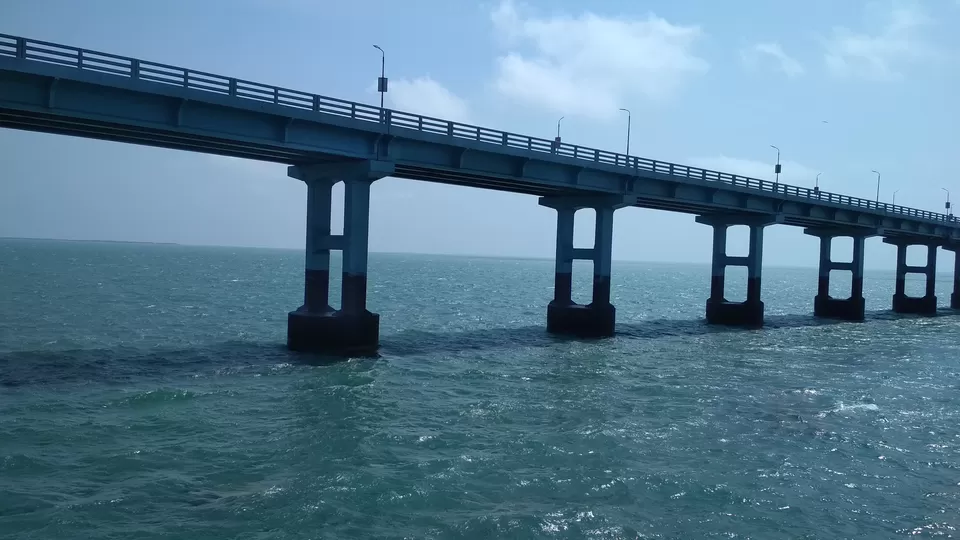 Photo of Pamban Bridge, Pamban, Tamil Nadu, India by Gautam Singh