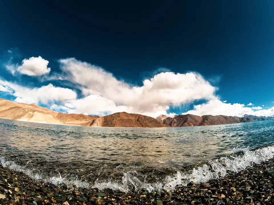 Photo of Pangong Lake by Sourav Chaudhuri