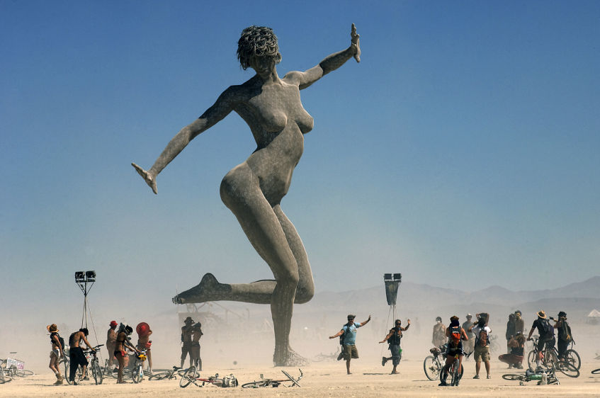 Photo of Nevada presents the Burning Man September 2017! 2/7 by Ryokõ-shä