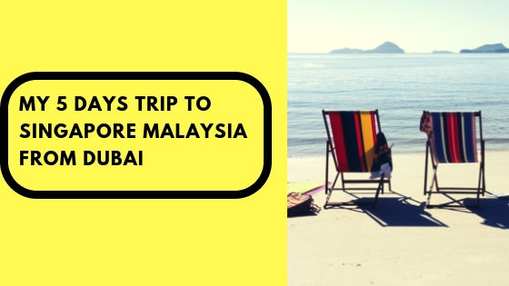 Photo of My 5 Days Trip to Singapore Malaysia from Dubai by Shivam Khandelwal