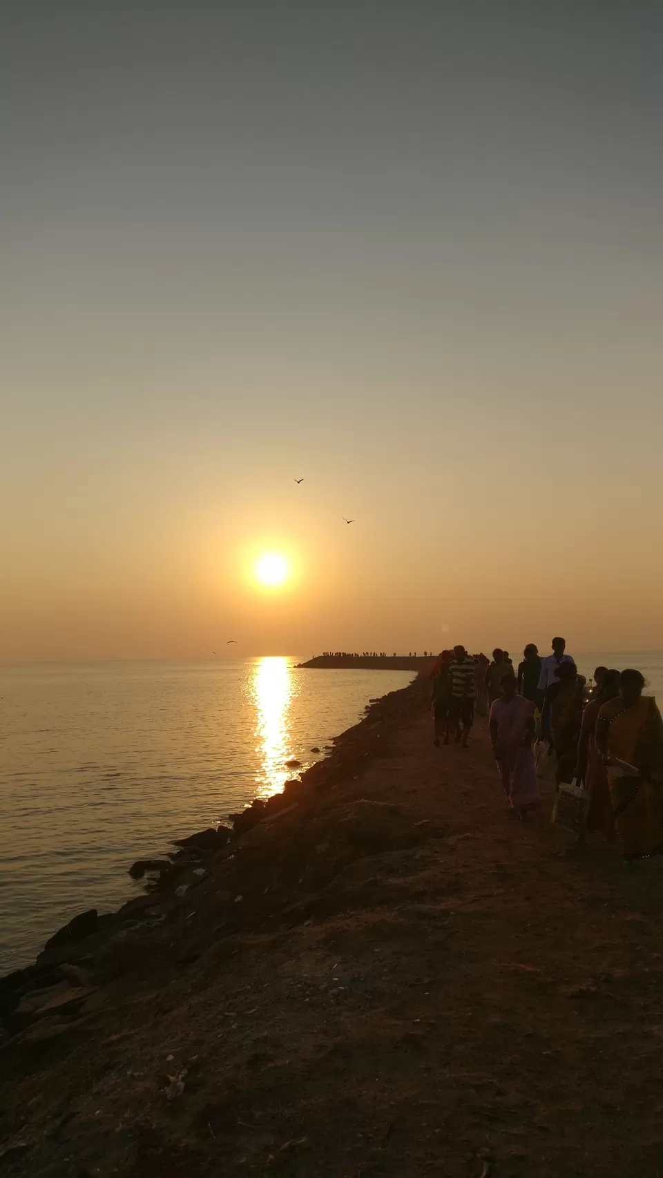 Photo of Kanyakumari Sunrise View, Kanyakumari, Tamil Nadu, India by Karun Sunku