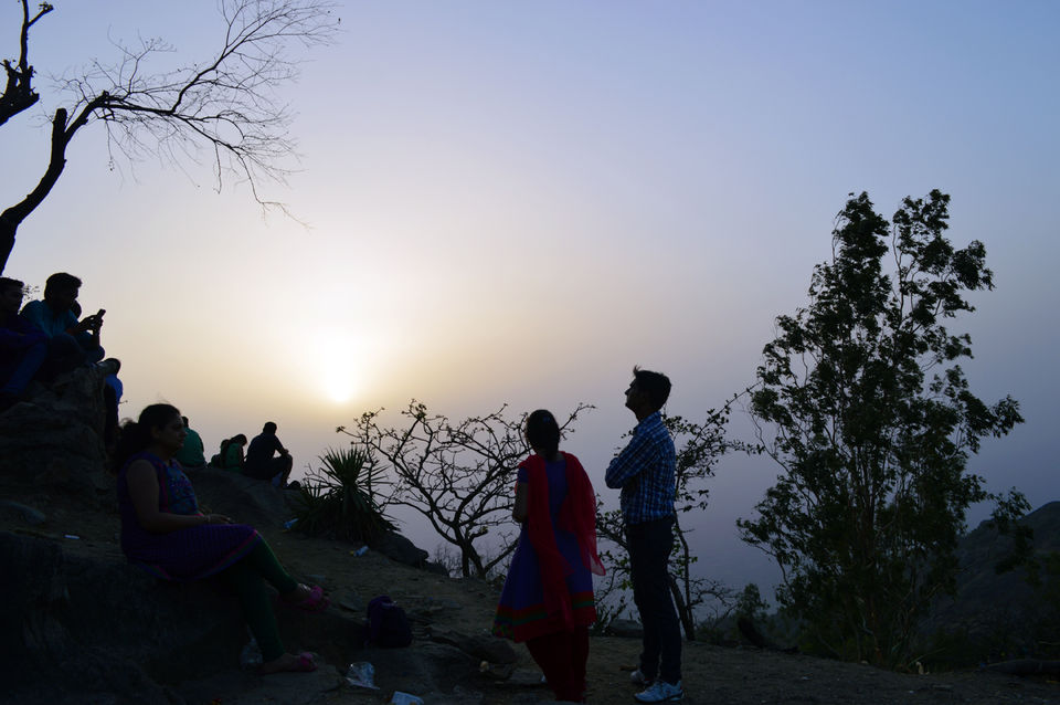 Photo of Sunset Point, Mount Abu Hills, Sirohi, Rajasthan, India by Sundeep & Bedabrata
