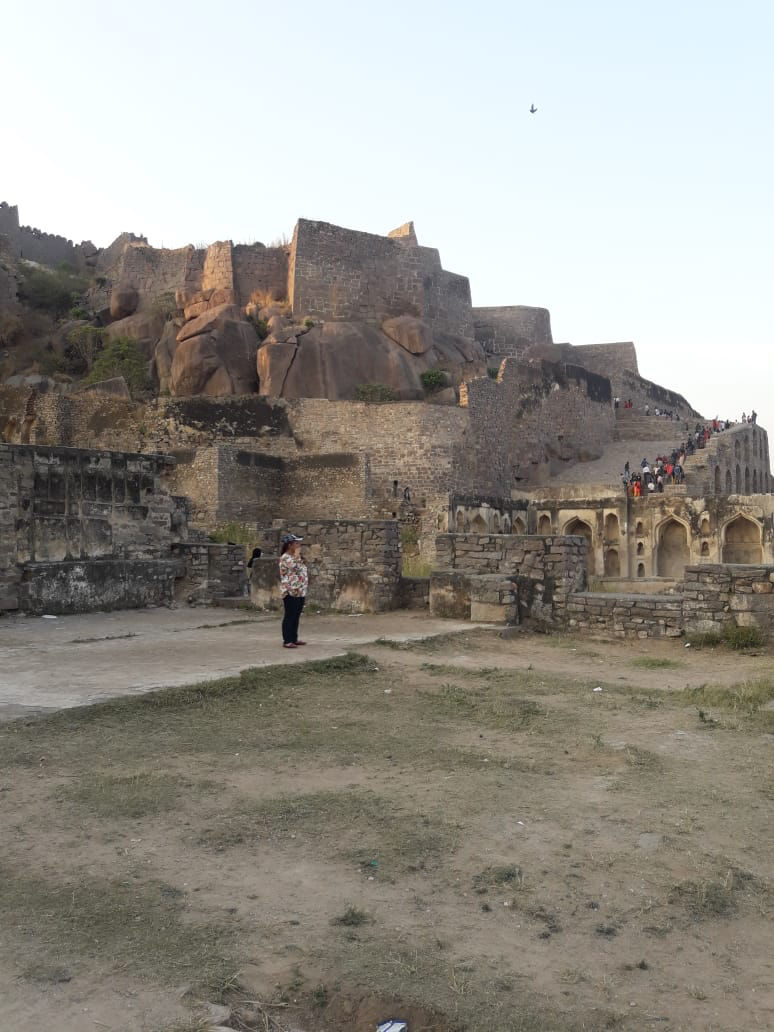 Photo of Golconda Fort, Hyderabad, Telangana, India by Vandana Goenka