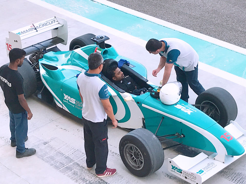 Photo of Yas Marina Circuit - Gate 20 - Abu Dhabi - United Arab Emirates by Vandana Goenka