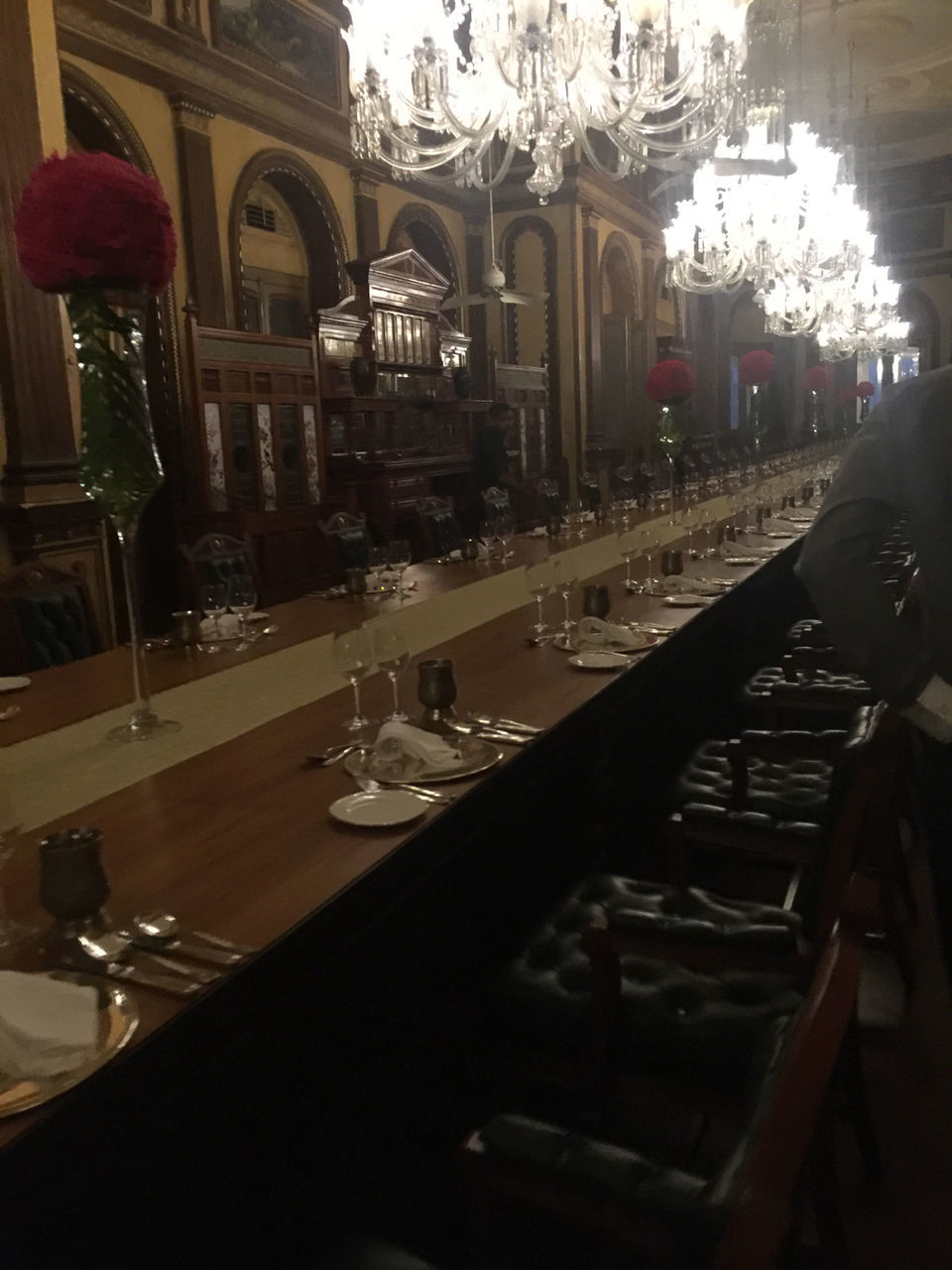 Photo of An Evening in The Taj Falaknuma Palace Hyderabad. by Vandana Goenka