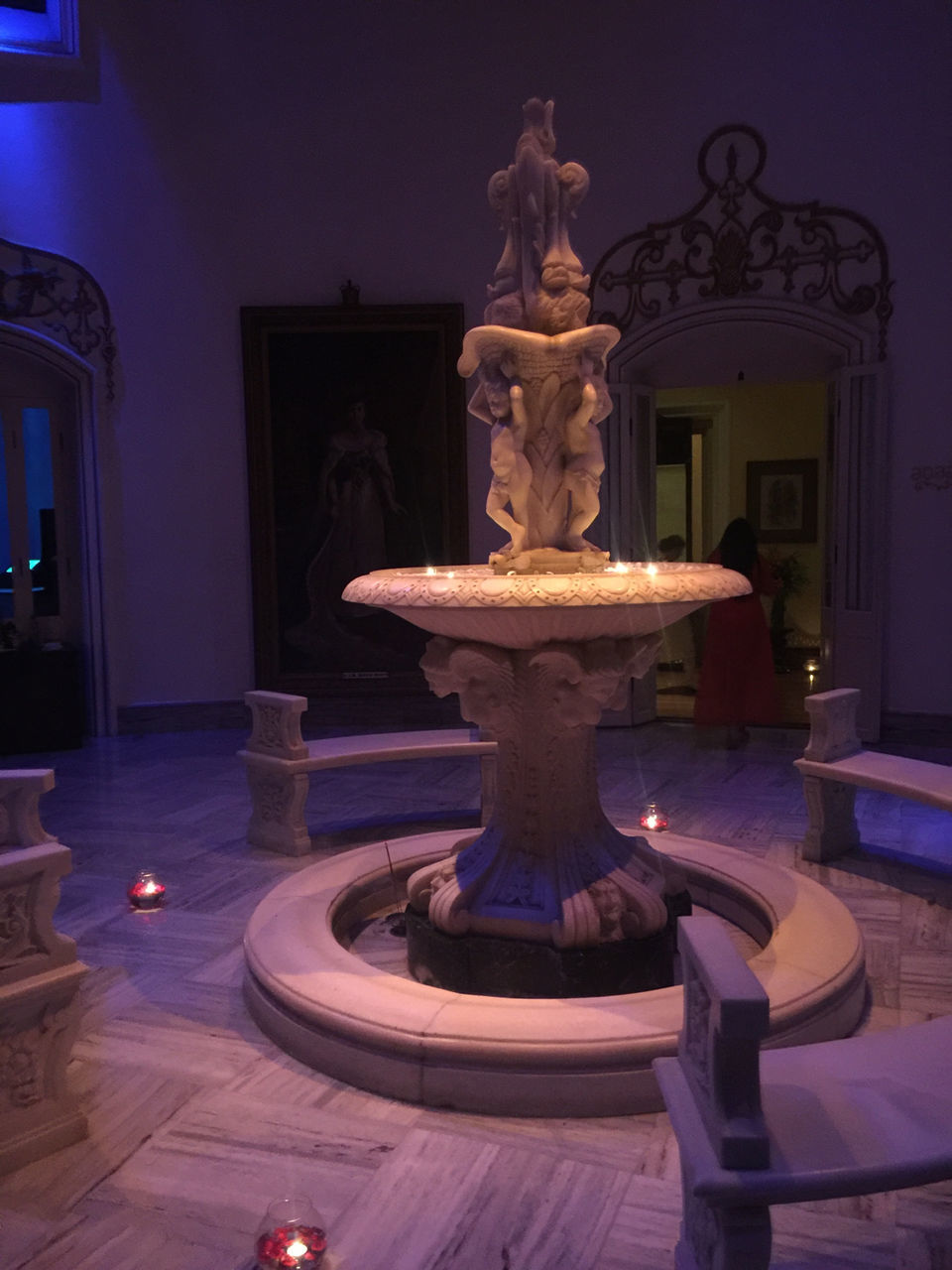 Photo of An Evening in The Taj Falaknuma Palace Hyderabad. by Vandana Goenka