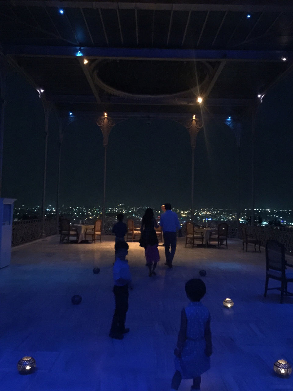 Photo of An Evening in The Taj Falaknuma Palace Hyderabad. by Vandana Goenka