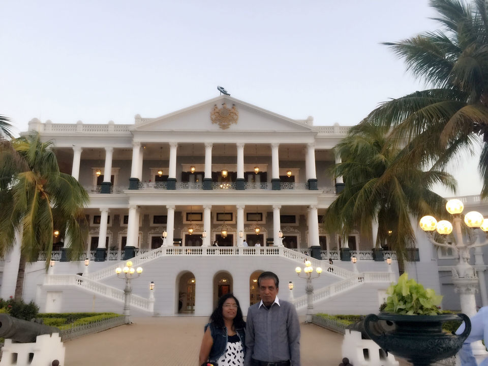 Photo of An Evening in The Taj Falaknuma Palace Hyderabad. by Vandana Goenka