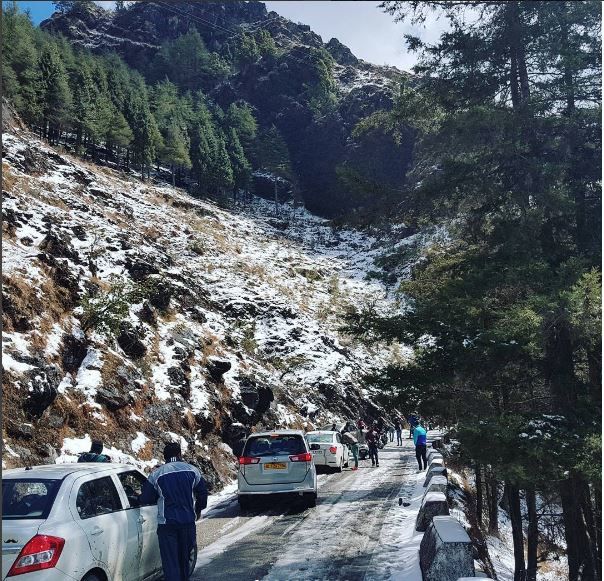 Snowfall Mussoorie After Years Looks Magical Youd Expect