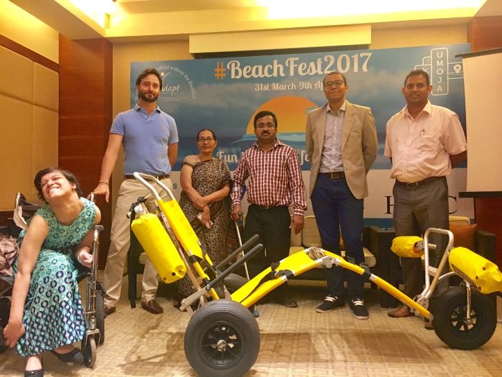 Photo of Candolim Beach Goa Becomes The First Beach In India To Welcome Differently-Abled Visitors 1/3 by Sreshti Verma