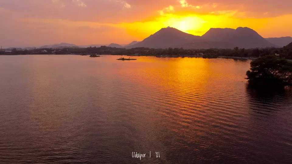 Photo of Fateh Sagar Lake, Udaipur, Rajasthan by Arin Goswami