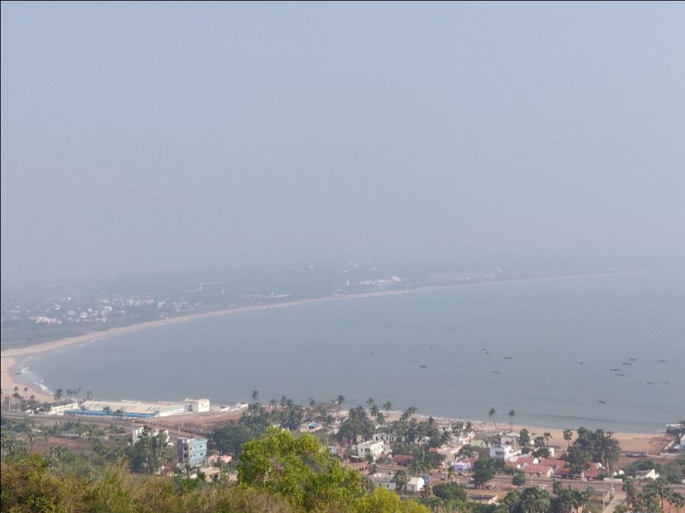 Photo of Beach View Point, Walk way to Thotlakonda, Mangamari Peta, Visakhapatnam, Andhra Pradesh, India by Sudhu
