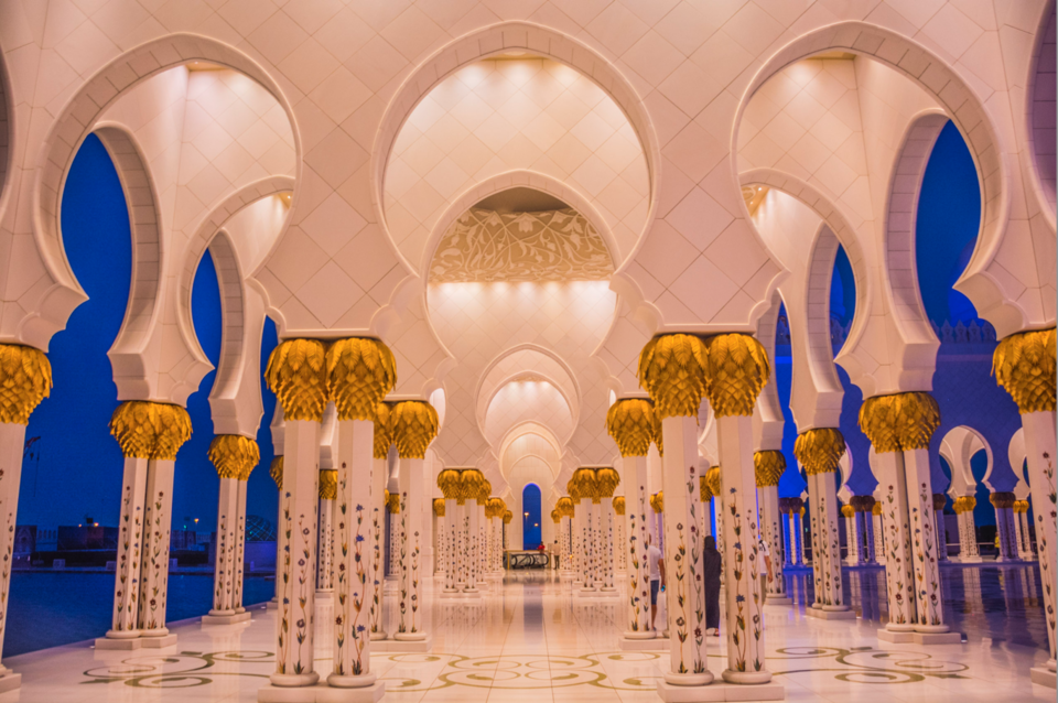 Photo of Photographing the Grand Mosque of Abu Dhabi. by Sandeep Sreedhar