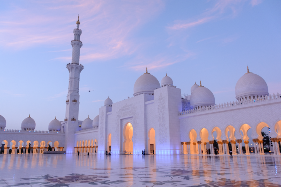 Photo of Sheikh Zayed Grand Mosque Center - Sheikh Rashid Bin Saeed St - Abu Dhabi - United Arab Emirates by Sandeep Sreedhar