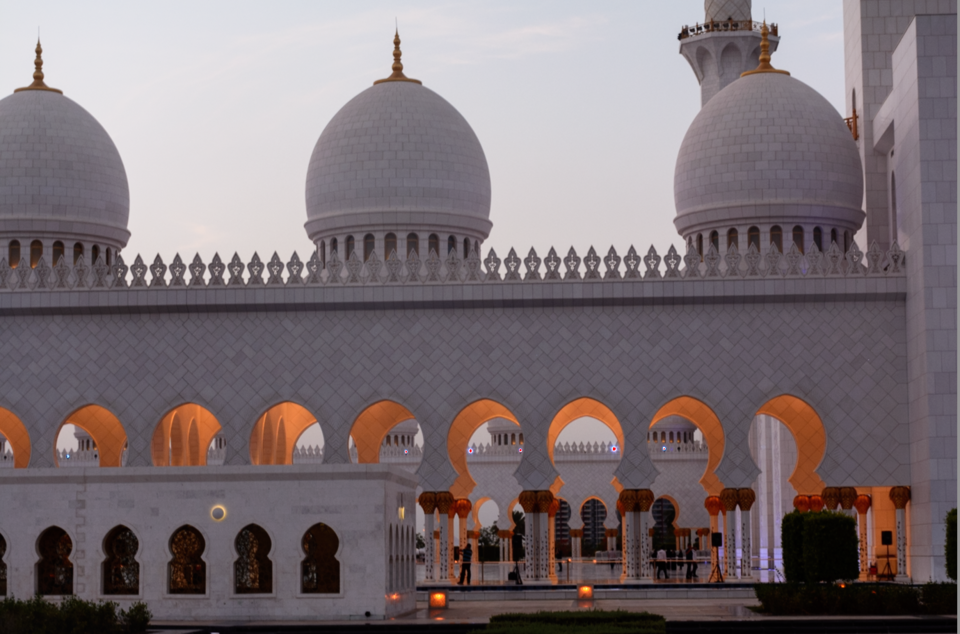 Photo of Sheikh Zayed Grand Mosque Center - Sheikh Rashid Bin Saeed St - Abu Dhabi - United Arab Emirates by Sandeep Sreedhar