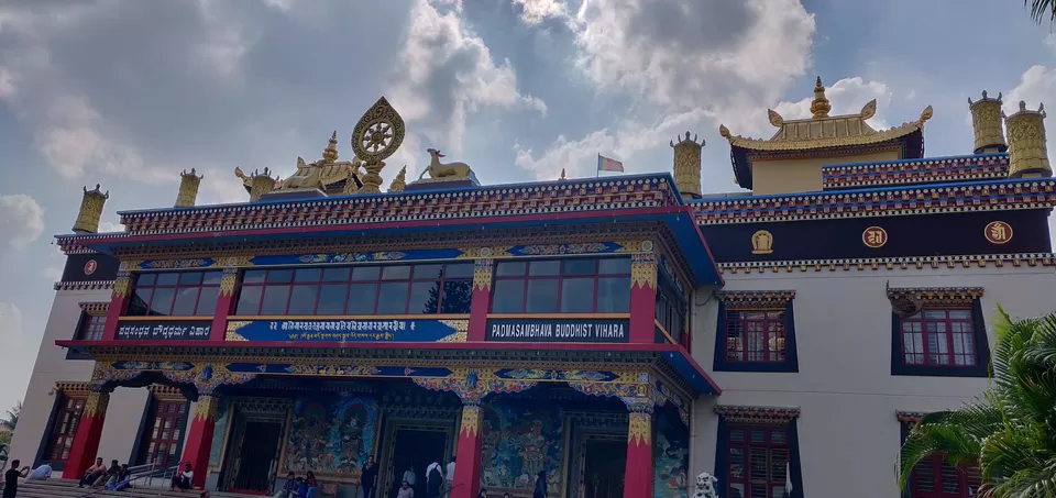 Photo of Namdroling Monastery, Tibetan Golden Temple, Bylakuppe, Karnataka, India by Vikas Kawade