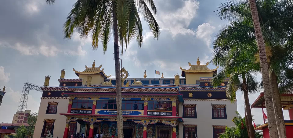 Photo of Namdroling Monastery, Tibetan Golden Temple, Bylakuppe, Karnataka, India by Vikas Kawade