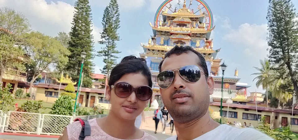 Photo of Namdroling Monastery, Tibetan Golden Temple, Bylakuppe, Karnataka, India by Vikas Kawade