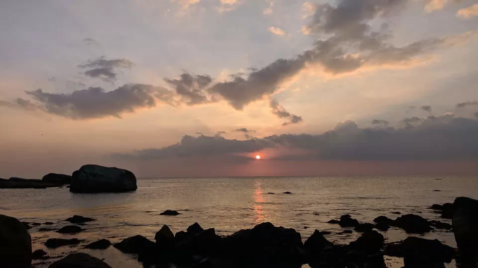 Photo of Sunset Point, Kanyakumari, Kanyakumari, Tamil Nadu, India by Vikas Kawade