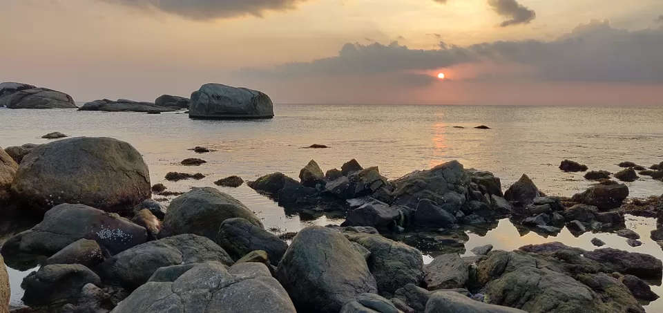 Photo of Sunset Point, Kanyakumari, Kanyakumari, Tamil Nadu, India by Vikas Kawade