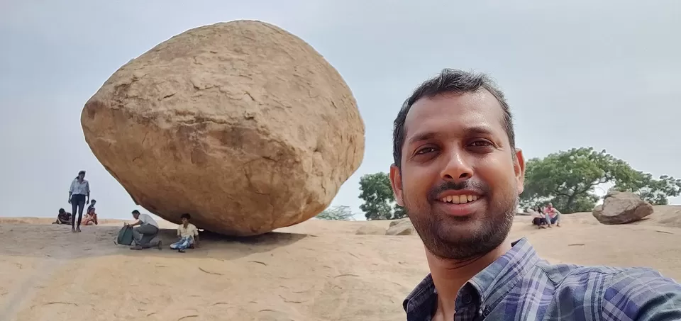 Photo of Krishna's Butter Ball, East Raja Street, Mahabalipuram, Tamil Nadu, India by Vikas Kawade
