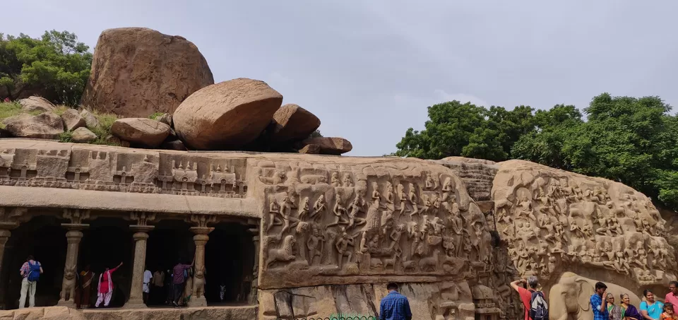 Photo of Arjuna's Penance, Mahabalipuram, Tamil Nadu by Vikas Kawade