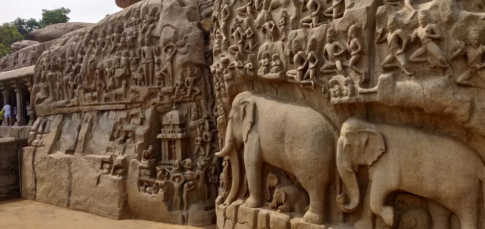 Photo of Arjuna's Penance, Mahabalipuram, Tamil Nadu by Vikas Kawade