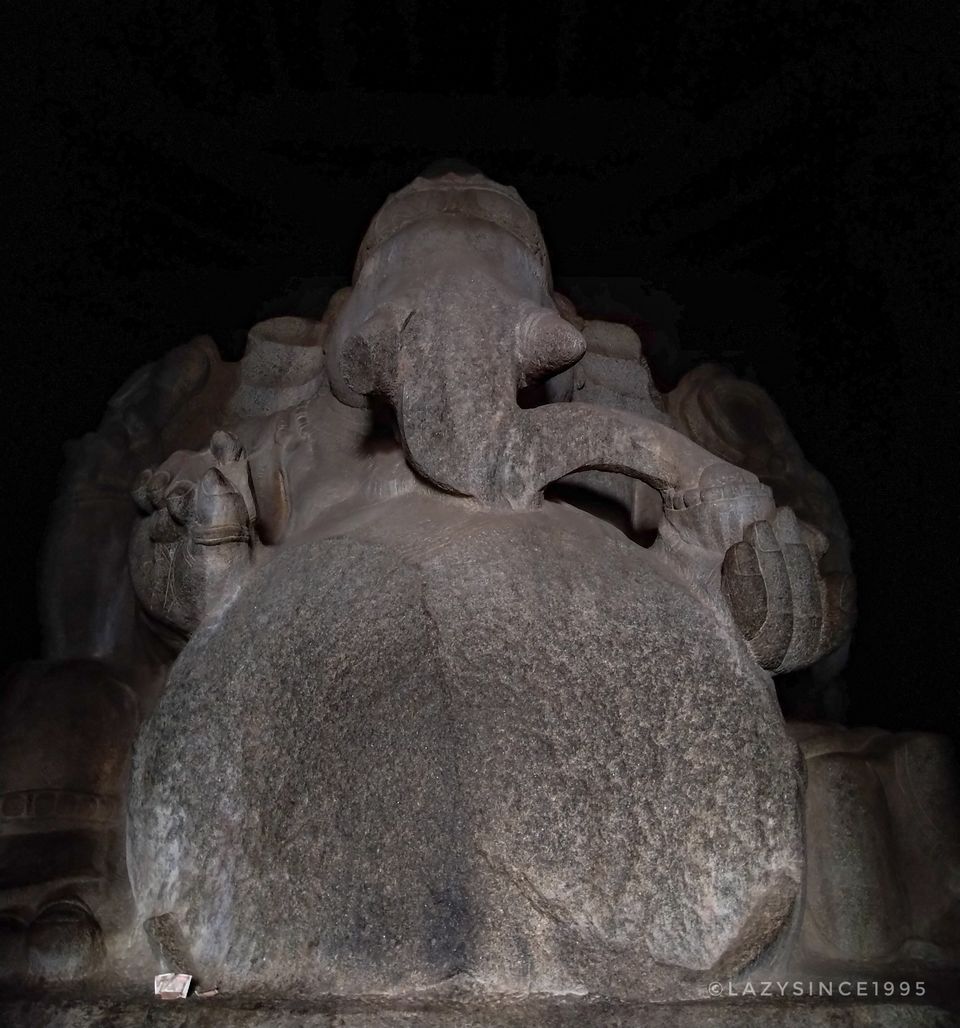Photo of Kadalekalu Ganesha, Hampi, Karnataka, India by Ashish