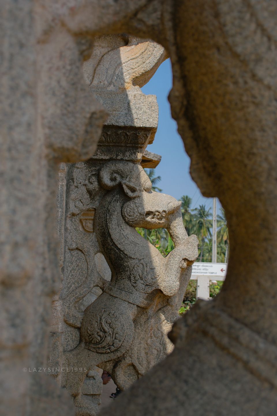 Photo of Hampi Bazaar Street, Karnataka, India by Ashish