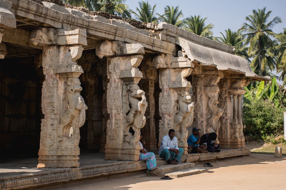 Photo of Hampi Bazaar Street, Karnataka, India by Ashish