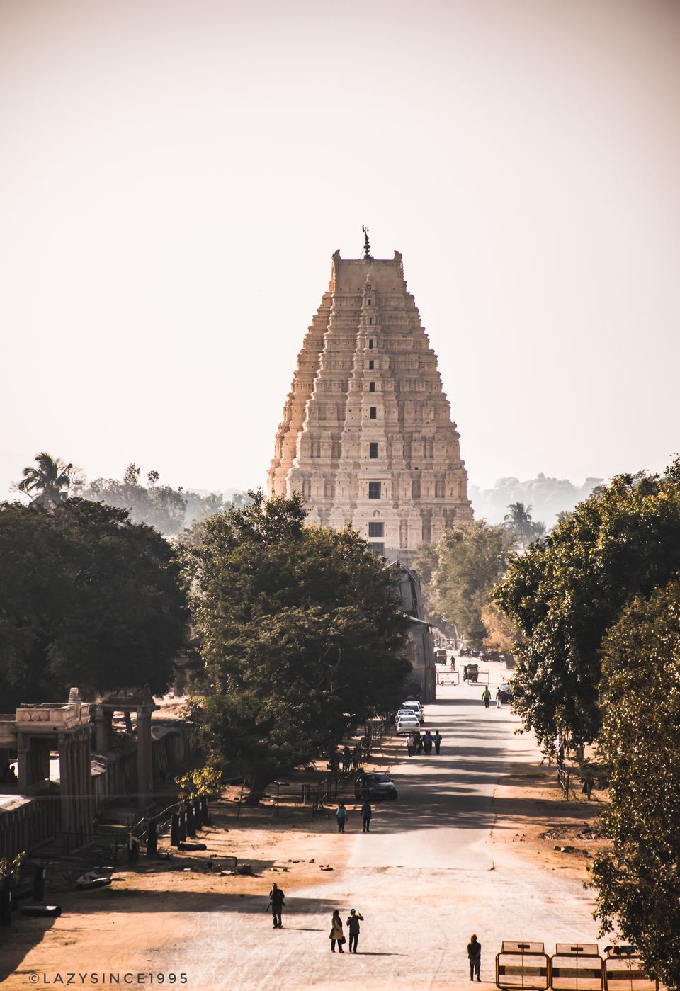 Photo of Virupaksha Temple East Gopura, Hampi, Karnataka, India by Ashish