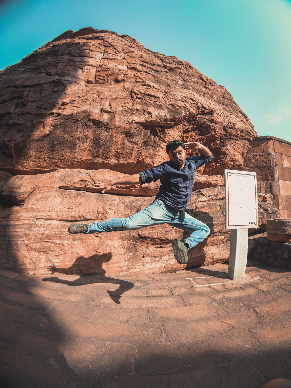 Photo of Badami Caves, Badami, Karnataka, India by Ashish