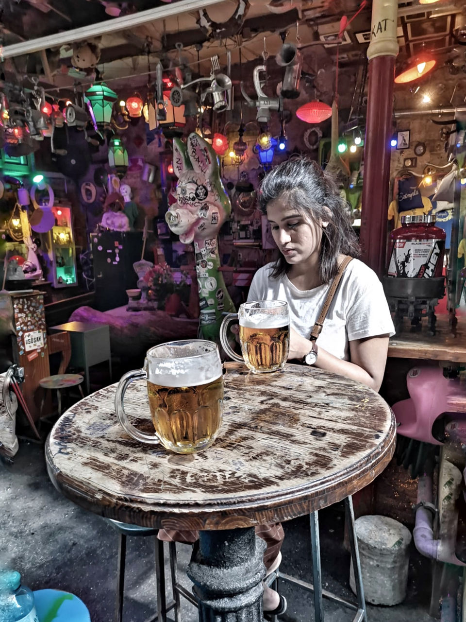 Photo of Budapest, Szimpla Kert, Kazinczy Street, Hungary by Suchitra Sayeeram