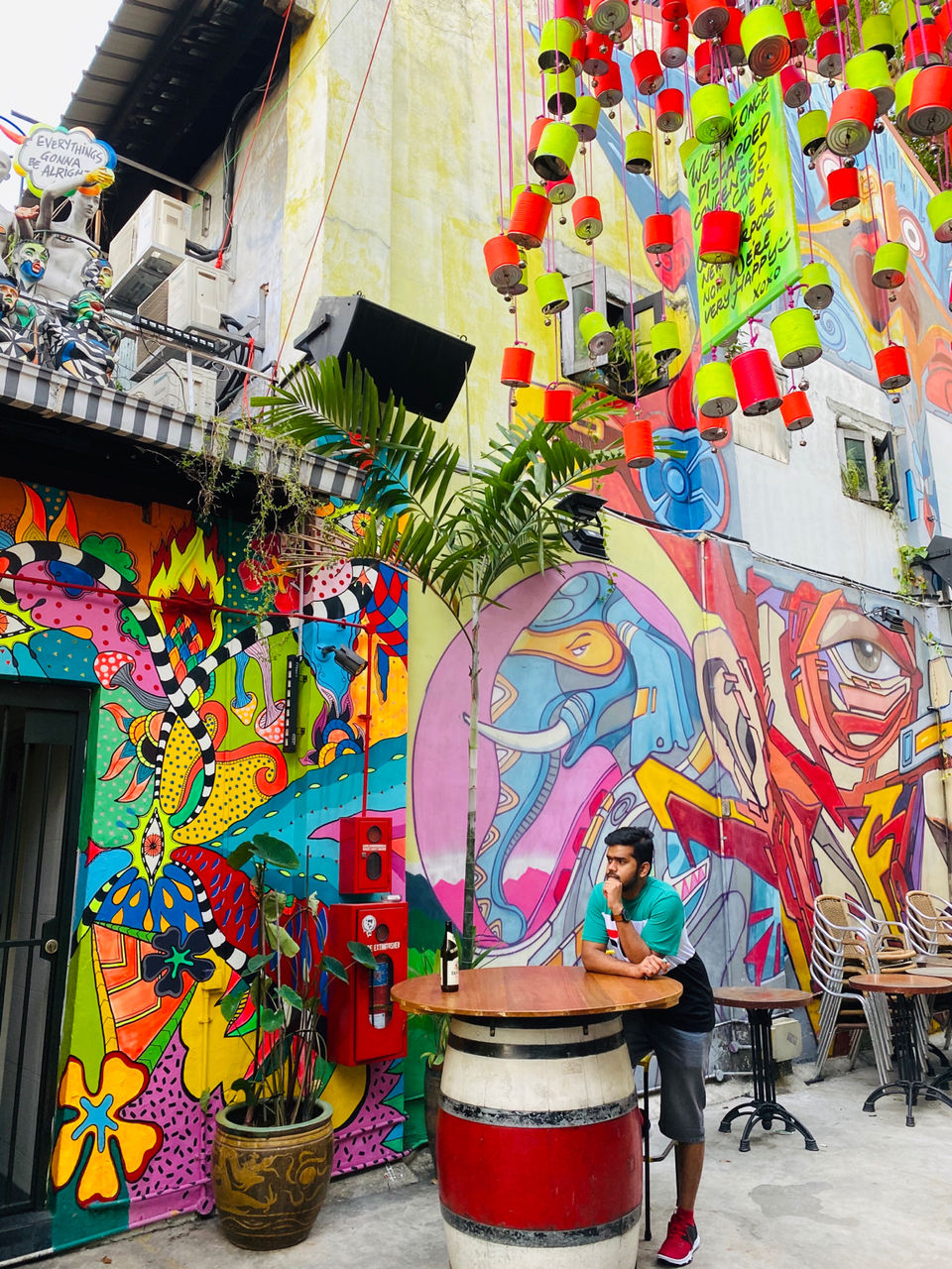 Photo of Haji Lane, Singapore by Suchitra Sayeeram