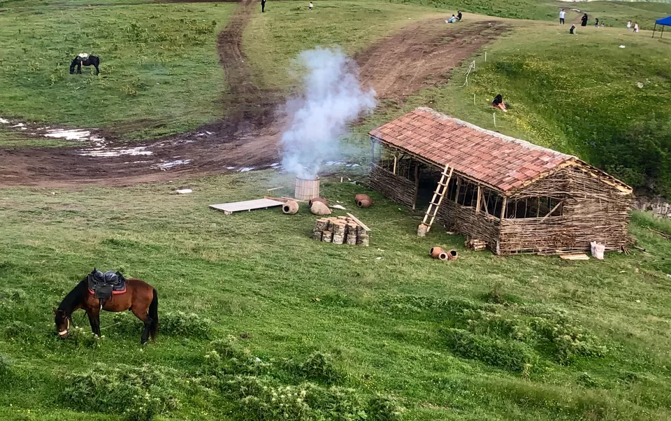 Photo of Kazbegi, Georgia by Nitika Nathani