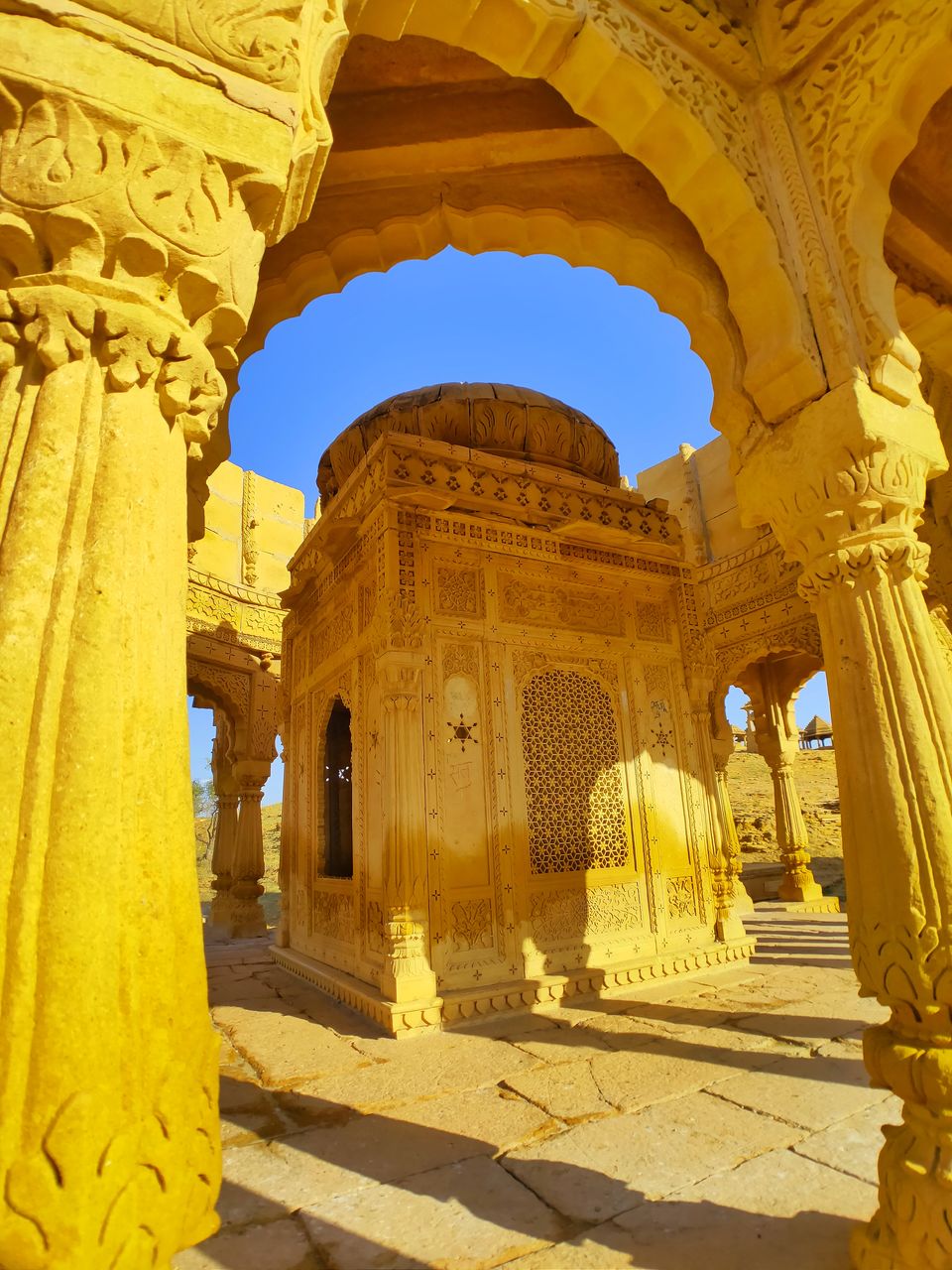 Photo of Bada Bagh, Bada Baugh Chhatris Road, Rajasthan, India by Arunima Mahindar