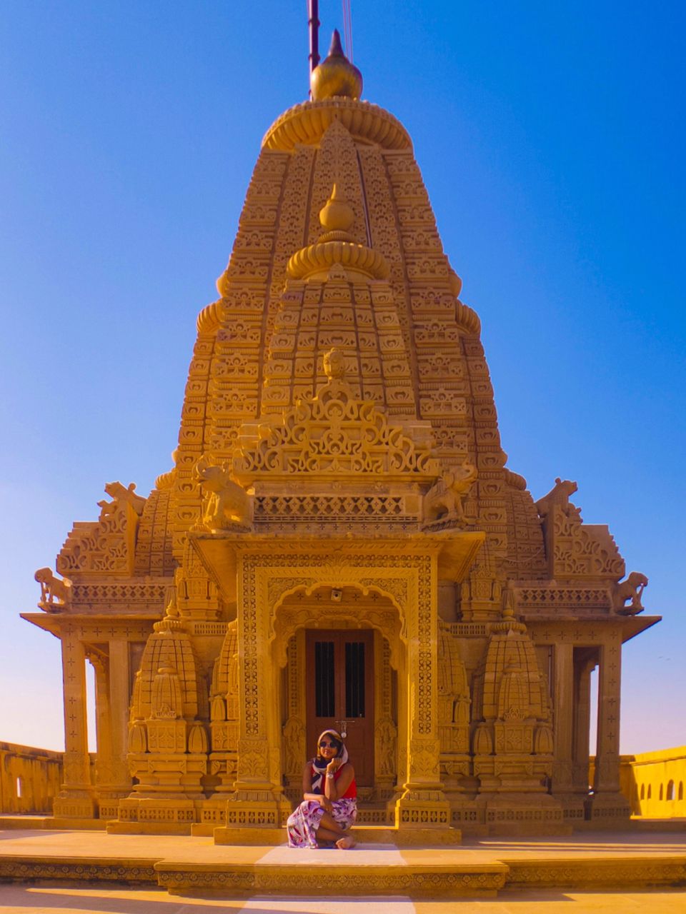 Photo of Amar Sagar Adinath Sw. Jain Temple, Lodurva, Rajasthan, India by Arunima Mahindar