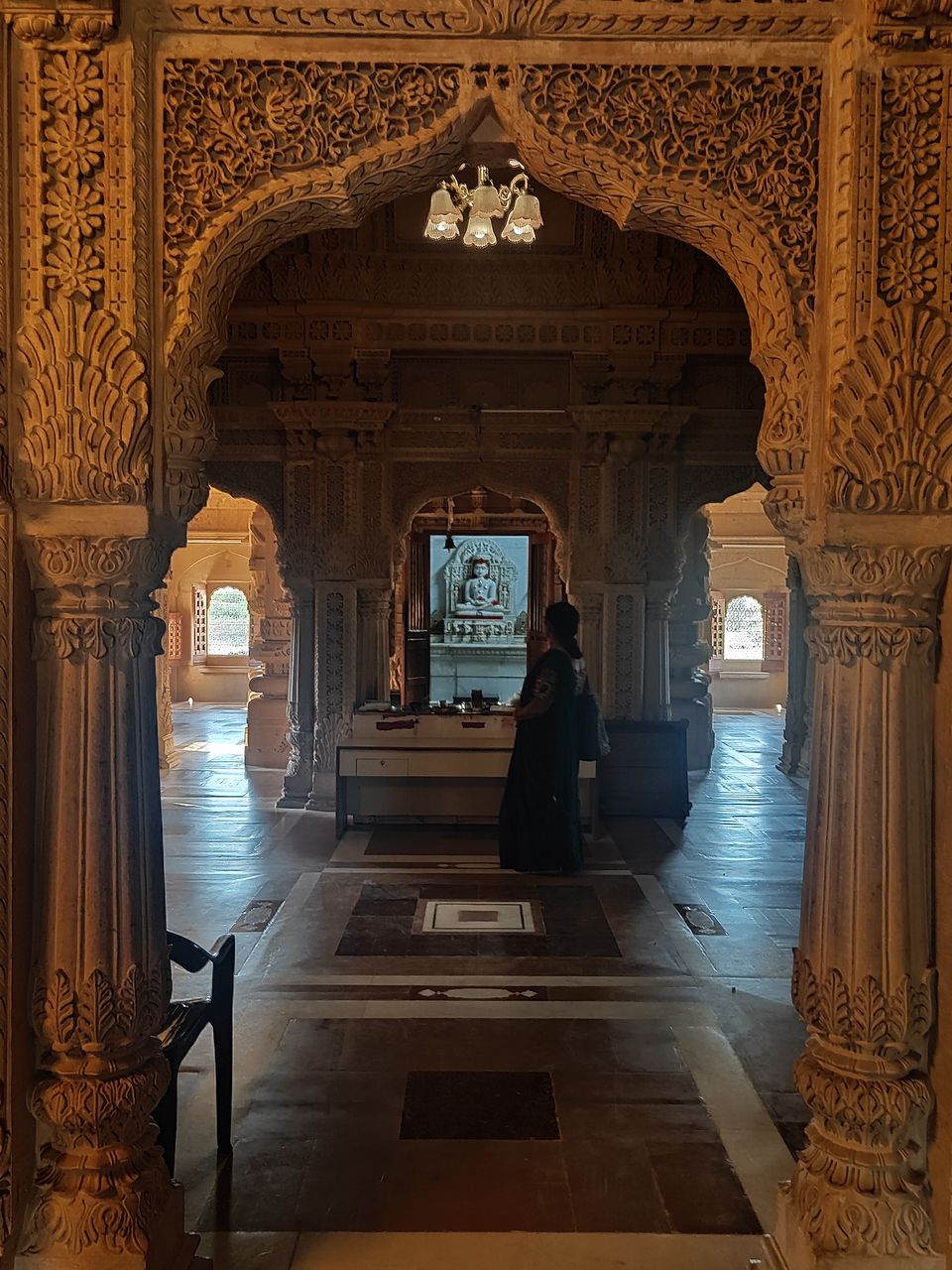 Photo of Amar Sagar Adinath Sw. Jain Temple, Lodurva, Rajasthan, India by Arunima Mahindar