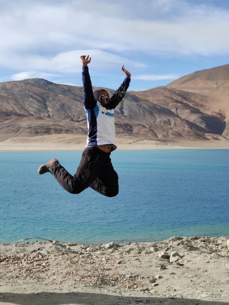 Photo of Pangong Lake by Gautam Prasad Belwal